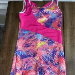 Danskin girls size 10/12 shortie leotard
